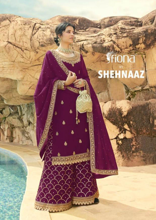 Shehnaaz Fiona ( Rate : 2395/-Per Pcs , Design : 4 Pcs Catalog )