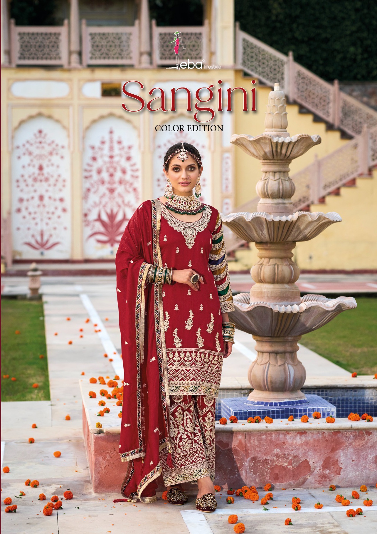 Sangini Colour Edition Eba ( Rate : 2399/- Per Pcs , Design : 3 Pcs Catalog )
